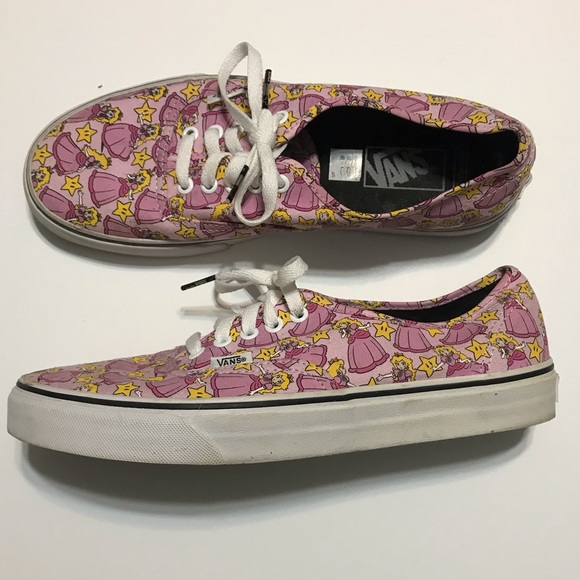 vans nintendo princess peach